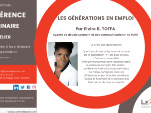 Les générations en emploi ou l’art du bien vivre ensemble au travail un proverbe à la fois