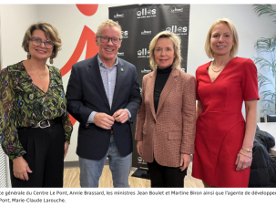 La ministre Biron en tournée en Mauricie pour l’accès à l’avortement | ICI Radio-Canada Mauricie-Centre-du-Québec